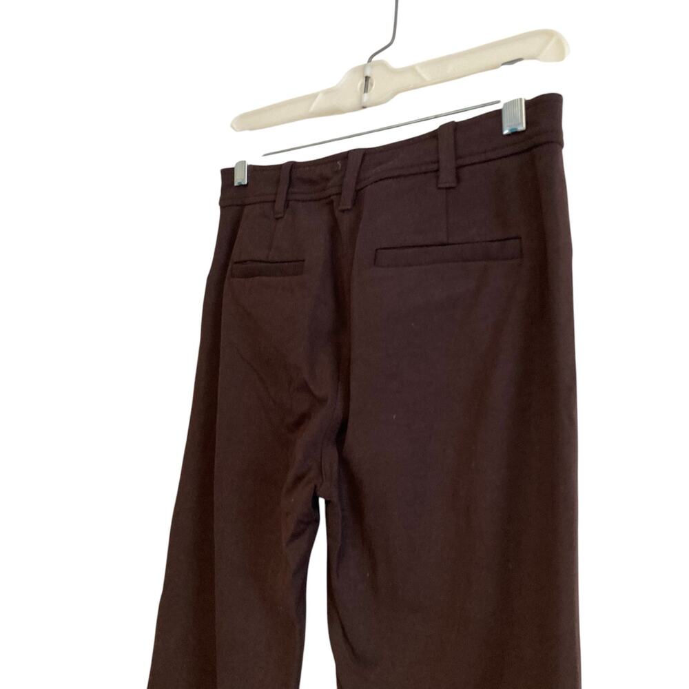 Eileen Fisher Maroon Bootcut Pants Womens Sz 28 Stretch Mid Rise Business Comfy - Picture 14 of 16